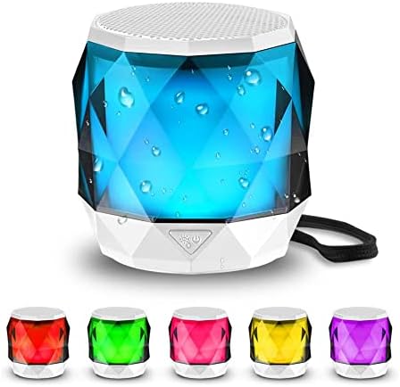 Портативна Bluetooth-колона на НРС с подсветка, Безжична led колона с нощно осветление, Магнитна Водоустойчив колона 7 цвята с