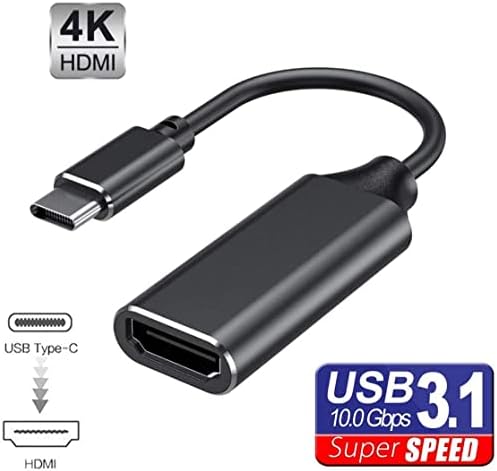 LKBOXET USB Type C към HDMI Адаптер 4K HD USB c до 4K, hdmi Адаптер, TV Кабел Адаптер за Свързване на MacBook ТЕЛЕВИЗИЯ на Монитора c USB към hdmi Кабел Адаптер