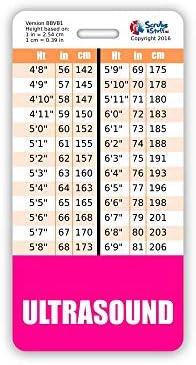 Ултразвукова икона Buddy Оттичане, с Таблици курсове на ръст и тегло (стандартен, розов)