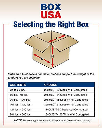 СКОРОСТНА САЩ Транспортни кутии Тежки 12 L x 10W x 4H, 25 Опаковки | Кутия от велпапе и картон за опаковане, преместване и съхранение на