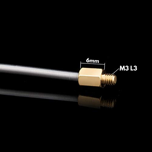 Актуализация M3 с Шестигранным винт в Фиксирующем Термисторе 100K 3950 Сензор за температурата на за На 3 V2 Pro CR10 и друг Екструдер 3D принтер Hotend (100K 3950)