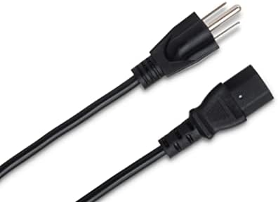 Захранващ кабел Hosa PWC-141.5 IEC C13 - NEMA 5-15П, 1,5 Метра