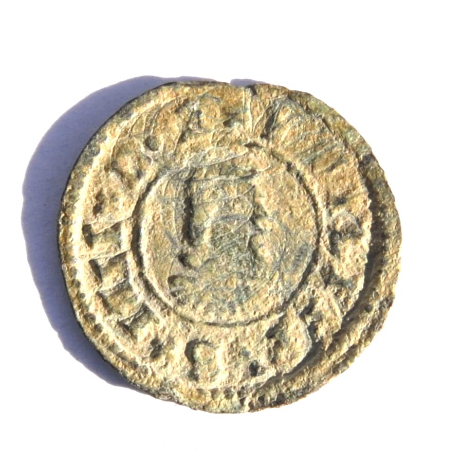 1662 R Филип IV 8 Мараведи Испански Колониален замък и Лъв Карибската Пиратски епоха Монети #308 Продавачът Very Fine
