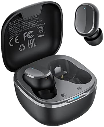 HTC True Wireless Bluetooth Слушалки 2, ушите с шумопотискане, Регулатор на силата на звука за гласови разговори за iPhone,