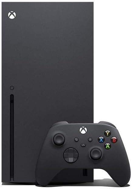 Игрова конзола на Microsoft Xbox Series X, за да твердотельном твърдия диск с капацитет 1 TB - Допълнителен черен контролер, 8-ядрен процесор Дзен 2, изпълнение 12 ТФЛОПС. Графичен