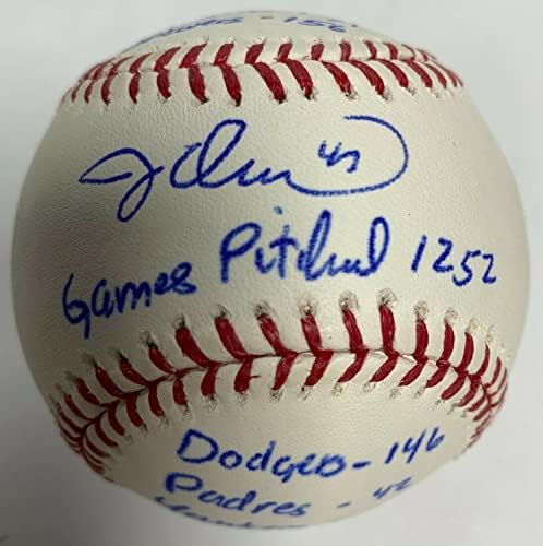 Джеси Orozco подписа бейзболен топката MLB PSA 4A93015 Метс Множество Надписи - Бейзболни топки с автографи