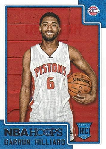 Баскетболно фабрика Детройт Пистънс 2015 Хупс запечатала набор от 10 отбора картички с карти начинаещи Стенли Джонсън и Даррана