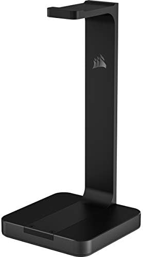 Поставка за слушалки Corsair ST50 Premium (Конструкция от анодизиран алуминий, нескользящее прорезиненное база) - черен