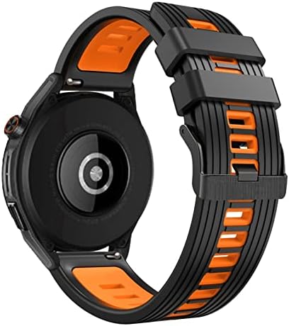 Силиконови въжета GIKOS за спортни смарт часовници Suunto 9 Peak Дишащи за умни часа YAMAY SW022 Взаимозаменяеми каишка 22 мм Гривна (Цвят: стил K, размер: за Suunto 9 Peak)