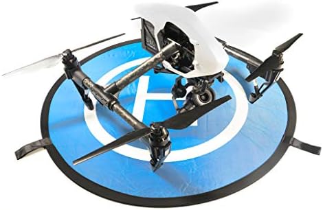 Кацане на площадка за дрона от IbD-Tech, водоустойчив, 30 см 76 см, Универсална кацане на площадка, выдвигающаяся, бързо сгъване,