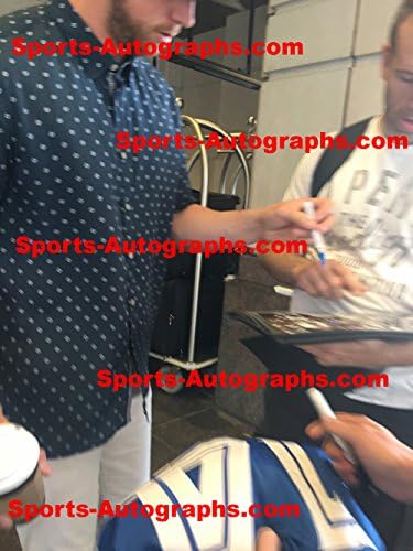 Джъстин Смоук Торонто Блу Джейс Подписа Синята Фланелка №14 с автограф от JSA COA