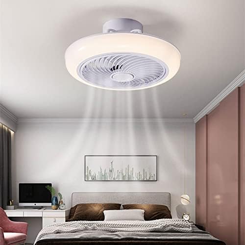 Цена по Цена на завода на производителя Скандинавски Бял Акрилен Таван Вентиляторная Лампа LED С Трехцветным Затъмняване Вентиляторная