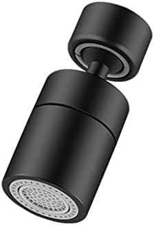ADKHF Смесител за баня с разширяване на мехурчета, Артефактная Вода, Двухрежимный Универсален Черен кран за вода (Цвят: A, Размер: