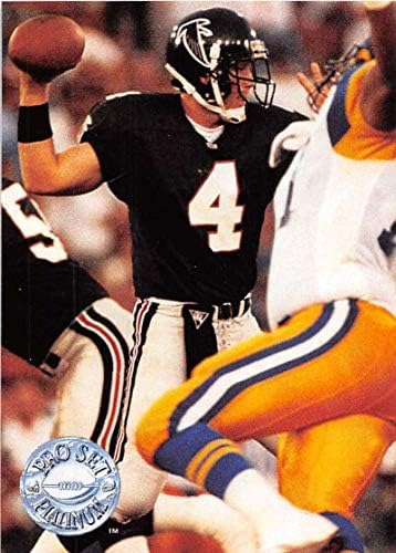 1991 Професионален Набор от Platinum 290 Брет Favre RC Нов Atlanta Соколи Футболна Търговска картичка NFL