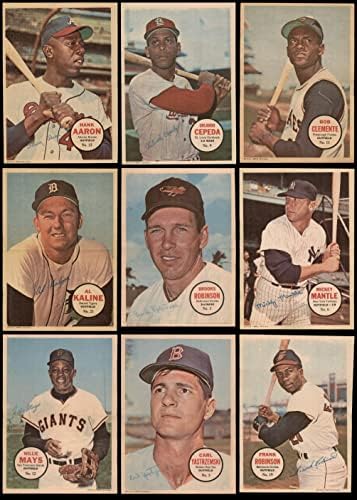 1967 Topps Pin-Ups Complete Set - Председател (Бейзболен набиране) NM/MT