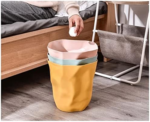 N/A Nordic Irregular Trash Cans Пластмасови Кошчето за боклук твърдо цвят (Цвят: F, Размер: 16 * 25 * 24.5 см)