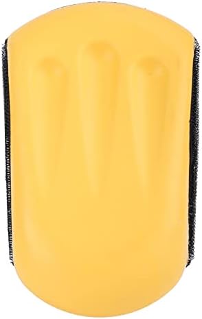 Ръчно Опесъчаване блок, Шлайфане на блок от полиуретанова пяна със Среден Размер, Леки, здрави, Удобни, Практични, за дома, за полиране в промишлеността (5 инча, 125 mm)