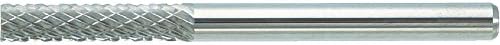 Твърдосплавен прът TRUSCO TB1C080SE, Цилиндрична Торцевое нож, Диаметър 0,3 инча (8 мм) Дължина на острието 0,7 инча (19 мм), Прът