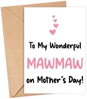 Моя Прекрасна Мамуле На Картичка за Деня на майката - чух мама Картичка за Деня на майката - чух мама Картичка - Подарък за нея - Моята прекрасна Мамуле пощенска Карти
