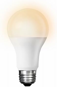 Електрическа умна WiFi led лампа Feit мощност 60 W, еквивалентна нежно-бяла (2700K) електрическата крушка A19, концентратор не се