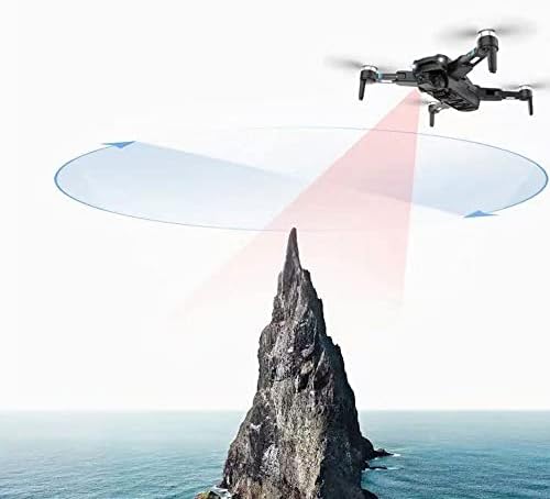 Радиоуправляеми безпилотни самолети, QUITOKA 4 оси Самолет с бесщеточными двигатели Помещение 8K Ultra HD Корпус сгъваем GPS Позициониране