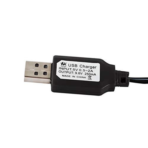 Кабел за зареждане Tebatu, USB Зарядно Устройство за Ni-Cd, Ni-MH акумулаторни Батерии за адаптер на ПЕТЯ-2Т с жак 9,6 На 250 ma