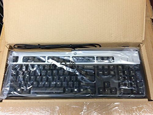 USB-клавиатура HP Black & Silver Модел # КУ-0316 HP Part# 434821-007