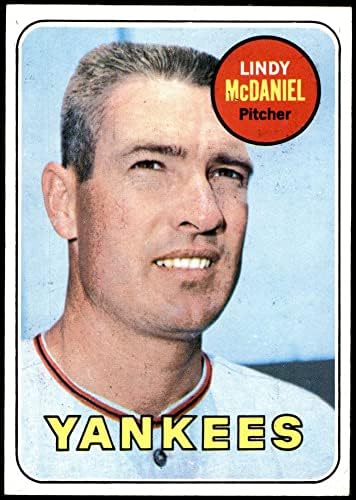 1969 Topps # 191 Липи Mcdaniel Ню Йорк Янкис (Бейзболна картичка) Ню Йорк Янкис