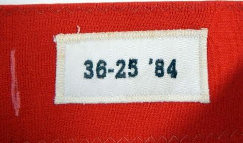 1984 Хюстън Астрос Използвани в играта Бели Панталони 36-25 DP24404 - Използваните В играта панталони MLB