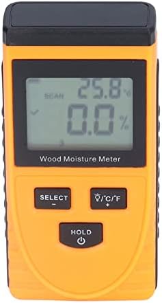 Измерване на Влажност на дървесина, машина за висока точност Индуктивен Измерване на Влажност на Дървесина точност ръководят LCD Дисплей Детектор за Влажност на дъ?