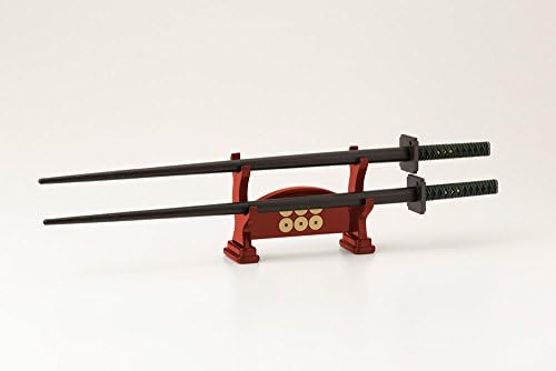Самурайские пръчици за хранене Котобукия, меч Синобу, меч Сарутоби Саске, окачени устройство, поставка за пръчици за хранене приложен