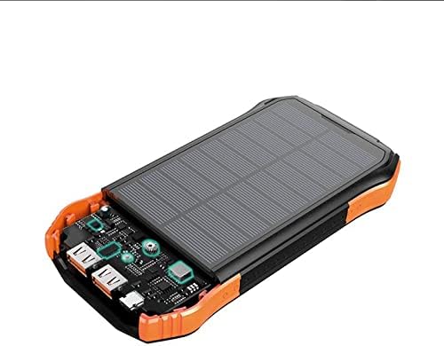 Зарядно устройство BoxWave, съвместимо с блок захранване Elo 22-inch I-Series 4 - Wireless Solar Rejuva PD (16000 mah), резервен блок за захранване на слънчева батерия за Elo 22-inch I-Series 4 - Jet Black