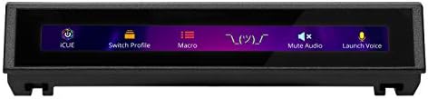 Сензорен екран Corsair iCUE Nexus Companion Екран с диагонал 5 инча – 6 програмируеми виртуални макрокнопок + Оптико-механична детска клавиатура K100 RGB - Оптико-механични превклю?
