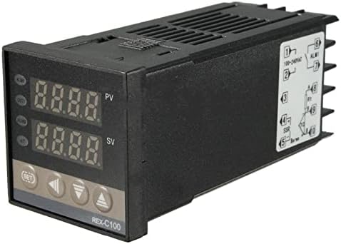Цифров регулатор за температура KAVJU PID REX-C100 (M) с релейным изход тип K от 0 до 400 градуса