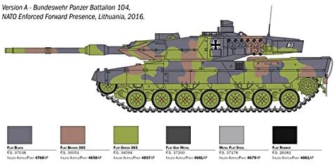 Italeri 6567S 6567S-1:35 Leopard 2A6, Сглобяване на модели, Набор за сглобяване, Изработване на модели на щанда, Други, Хоби, Лепене, Пластмасова,