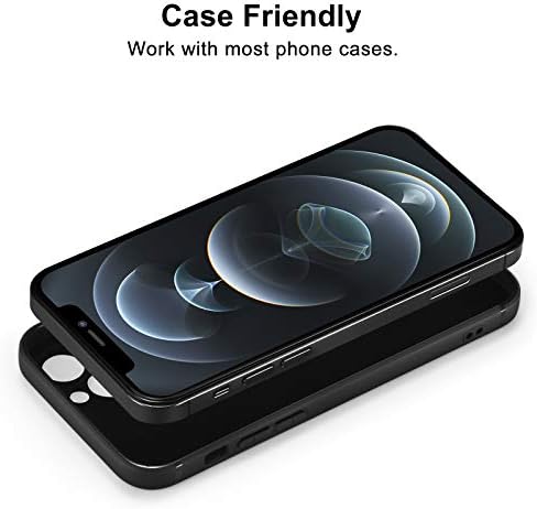 Защитно фолио TECHO Privacy, която е съвместима с iPhone 12 Mini Anti Spy от закалено стъкло (пълно покритие от край до край) (подходящ за своята практика) (2) (5.4 инча)