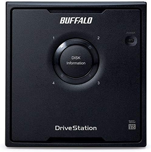 Настолен компютър BUFFALO DriveStation Quad с 4 устройства, както DAS 8 TB