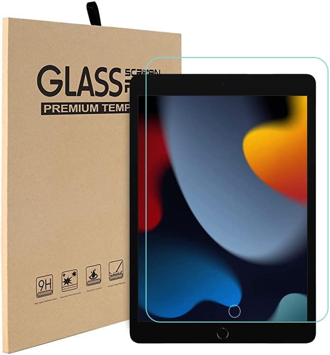 Защитно фолио TSQQST за iPad 9th 8th 7th поколение, Защитен слой от закалено стъкло, която е съвместима с iPad 10.2 инча 2020