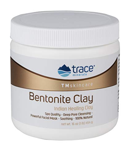 Микроелементи | Бентонитовая глина TMSkinCare | Индийска лечебна глина | Съдържа минерали за всички типове кожа | 16,0 грама