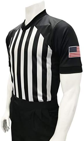 Мъжки t-shirt Smitty NCAA Баскетбол Body Flex часа referee Shirt - Произведено в САЩ
