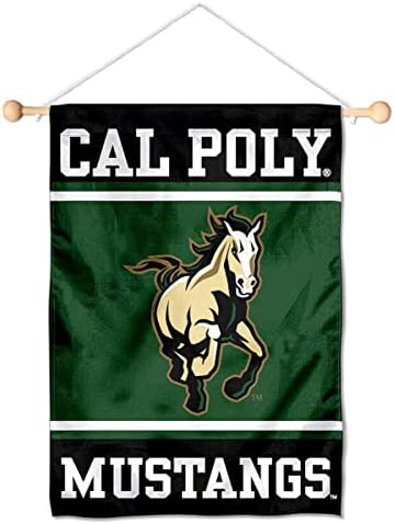 Комплект мини-банери Cal Poly Mustangs Mini и бизнес знаме на Полюса