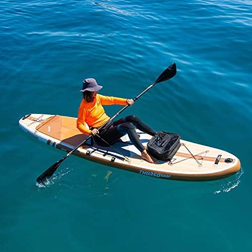 THURSO SURF Carbon Hybrid SUP Blade Въглеродните Найлон Гребло За гребане, Гребло за гребане, Гребло за каяк - Преобразува лопатката SUP