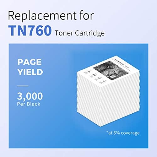 Подмяна на съвместим тонер касета MYCARTRIDGE SUPRINT за Brother TN760 TN-760 TN-730 TN730 с най-висока доходност за принтер MFC-L2710DW