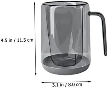 Zerodeko 8 Бр Чаша За Изплакване на устата Пластмасови Чаши Прозрачни Пластмасови Чаши За Вода Прозрачни Чаши Преносим Титуляр