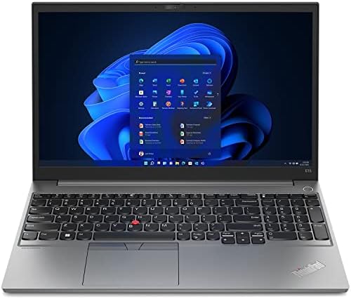 Лаптоп Lenovo ThinkPad E15 11-то поколение за дома и бизнеса (4-ядрен процесор Intel i5-1135G7, 32 GB памет, 512 GB твърдотелно устройство
