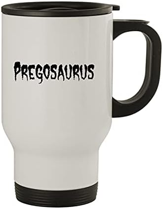 Molandra Products Pregosaurus - Пътна Чаша от Неръждаема Стомана с тегло 14 грама, Сребрист