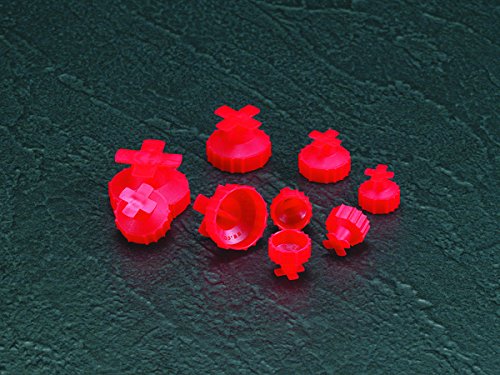 Все още мъниче 99191202 Пластмасов Универсална Резьбовая все още мъниче. UTP-120, PE-LD, под размера на резби 1 3/16UN, 7/8БСП, M30, Червено (опаковка от 500 броя)
