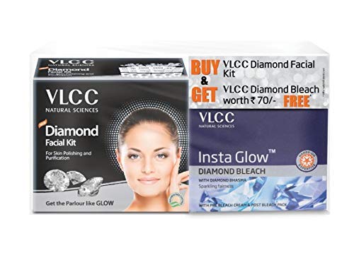 Комплект за грижа за лицето на VLCC Diamond с Безплатен Диамант белина, 30 г