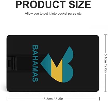 Love Bahamas USB Memory Stick Бизнес Пръчка Карта, Кредитна карта Форма на Банкова карта