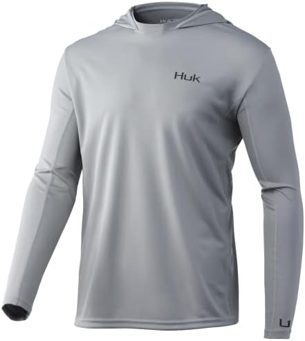 Мъжки hoody HUK Icon X с качулка | Риза за риболов с защита от слънцето + UPF 50